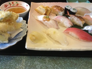 sushi and tempura